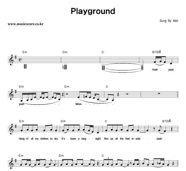 Abir Playground ìë³´ ë®¤ì§ì¤ì½ì´ ìë³´ê°ê² ìë³´ê°ê²
