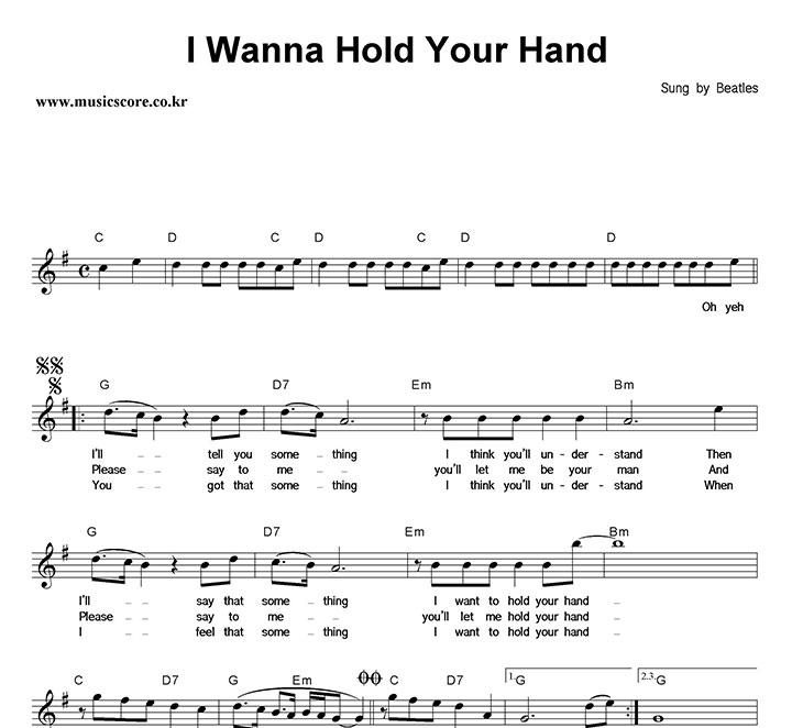 The Beatles I Wanna Hold Your Hand Ǻ