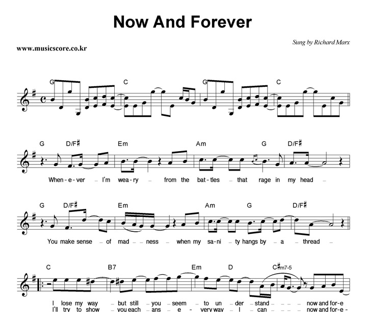 Richard Marx Now And Forever Ǻ