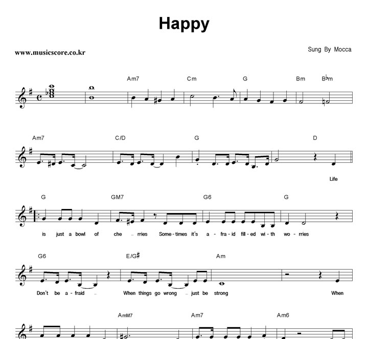 Mocca Happy Ǻ