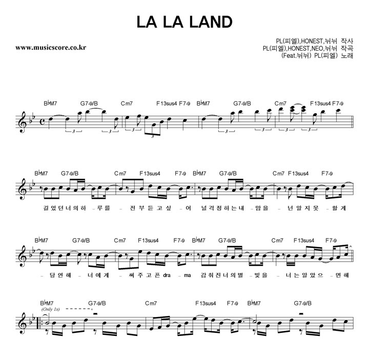 PL(ǿ) LA LA LAND Ǻ