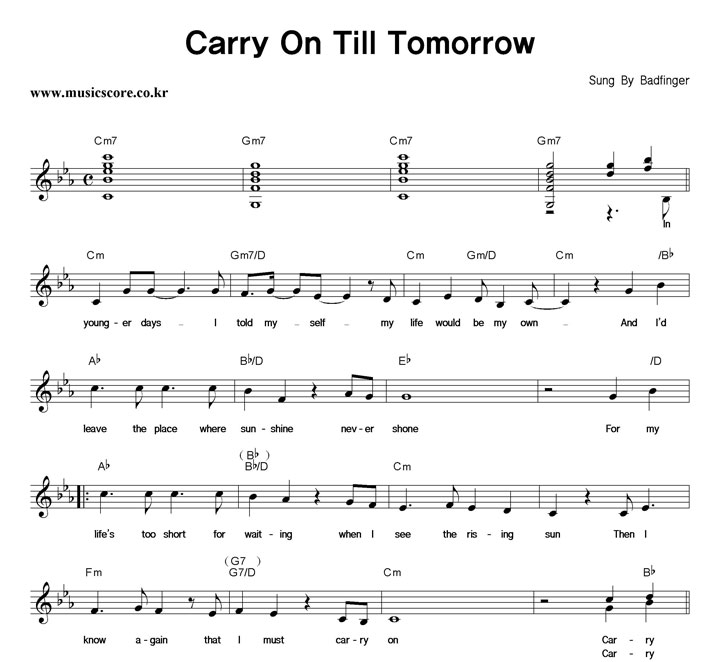 Badfinger Carry On Till Tomorrow �Ǻ�