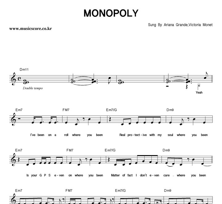 Ariana Grande, Victoria Monet MONOPOLY Ǻ