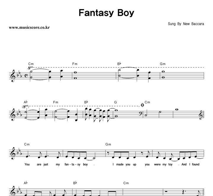 New Baccara Fantasy Boy Ǻ