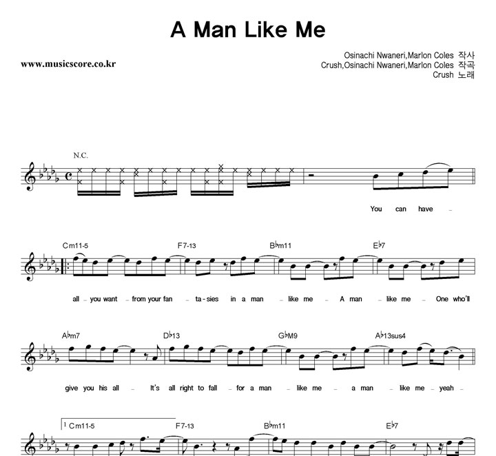 ũ A Man Like Me Ǻ