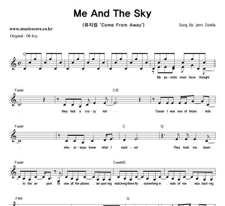 Jenn Colella Me And The Sky  CŰ Ǻ