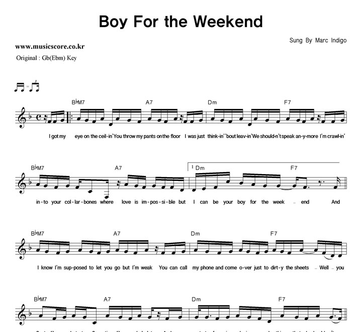 Marc Indigo Boy For The Weekend  FŰ Ǻ