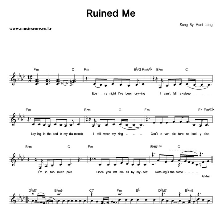 Muni Long Ruined Me Ǻ