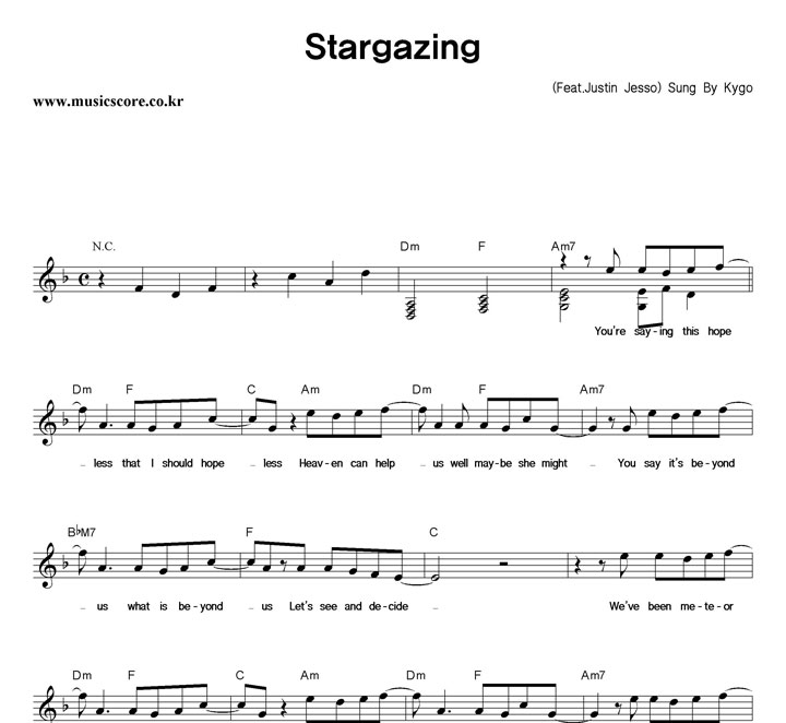 Kygo Stargazing Ǻ