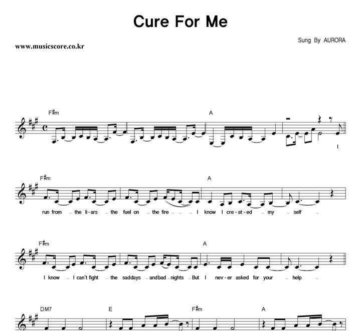 AURORA Cure For Me Ǻ