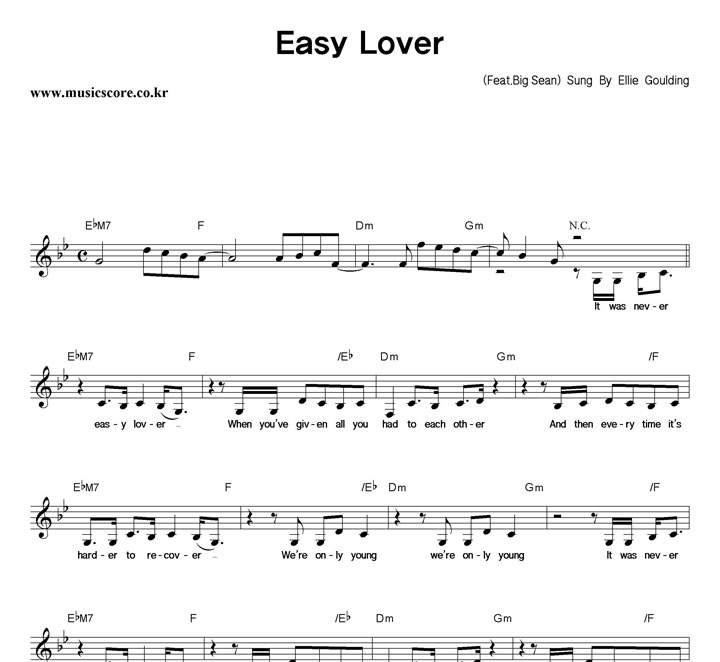 Ellie Goulding Easy Lover Ǻ