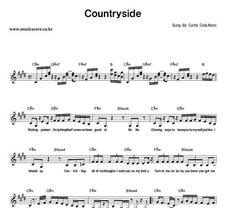Curtis Cole, Nono Countryside Ǻ