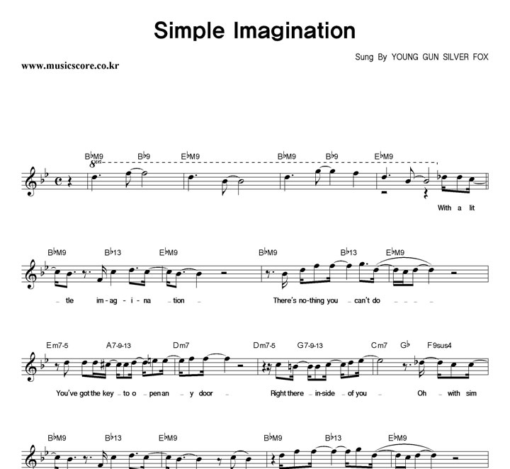 YOUNG GUN SILVER FOX Simple Imagination Ǻ