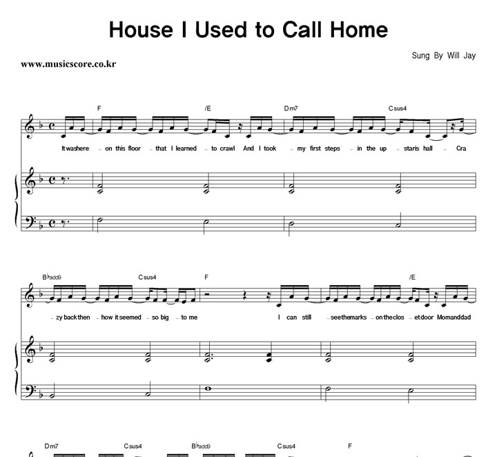 Will Jay House I Used To Call Home ǾƳ Ǻ