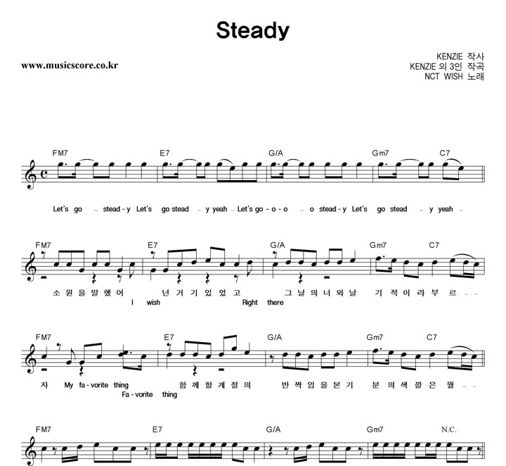 NCT WISH Steady Ǻ