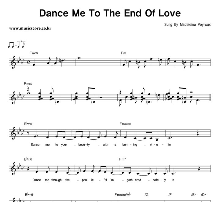 Madeleine Peyroux Dance Me To The End Of Love Ǻ