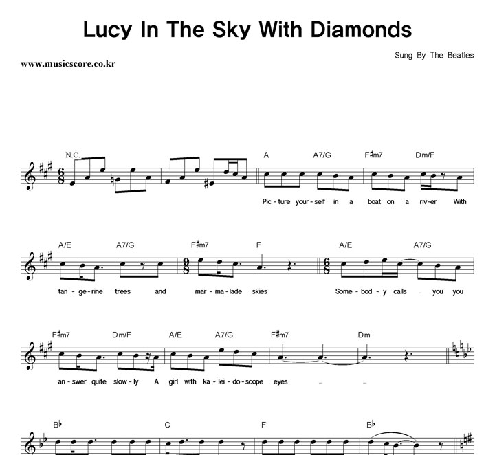 The Beatles Lucy In The Sky With Diamonds Ǻ