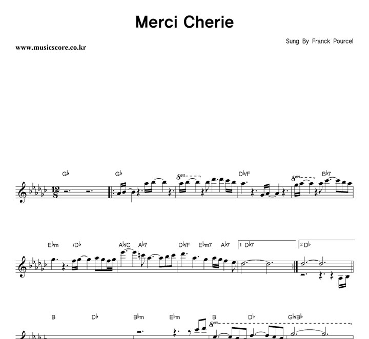 Franck Pourcel Merci Cherie Ǻ