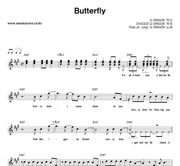 G-Dragon Butterfly Ǻ