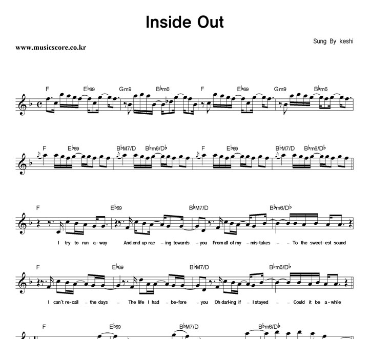 keshi Inside Out Ǻ