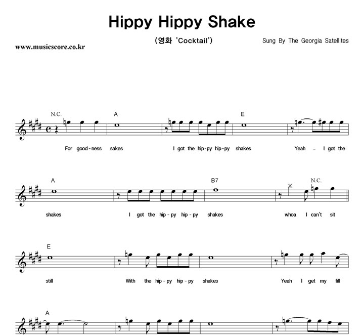 The Georgia Satellites Hippy Hippy Shake Ǻ