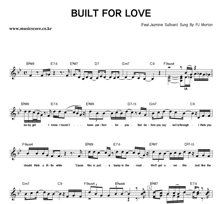 PJ Morton BUILT FOR LOVE Ǻ