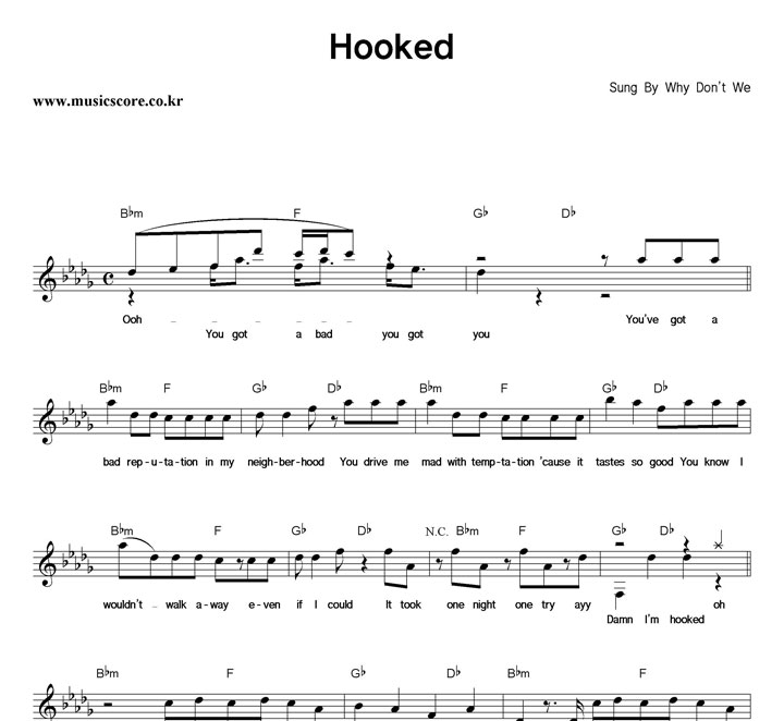 Why Don't We Hooked Ǻ