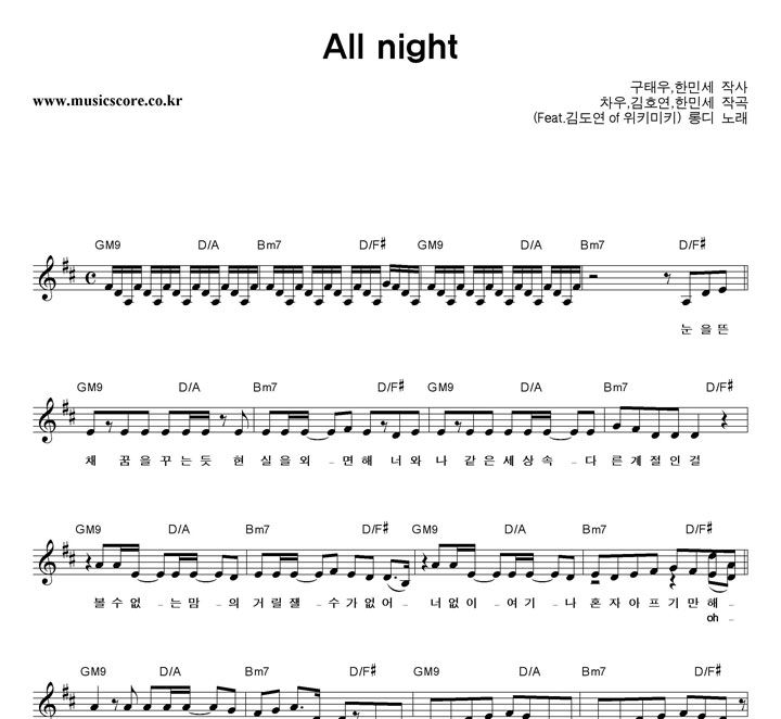 յ All Night Ǻ