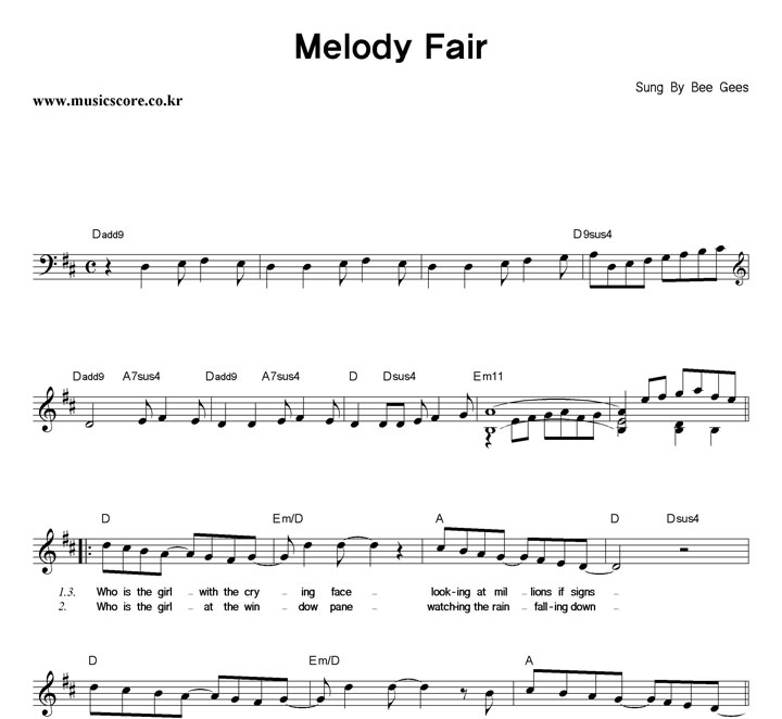 Bee Gees Melody Fair Ǻ