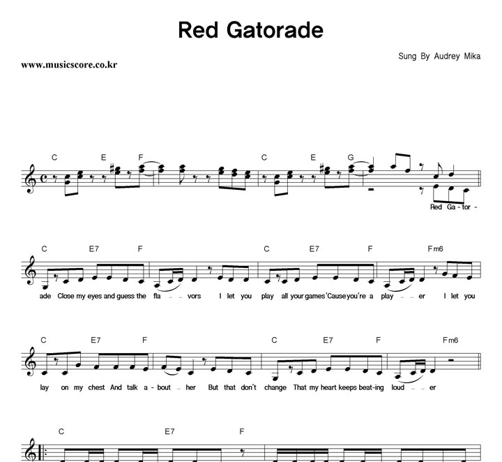 Audrey Mika Red Gatorade Ǻ