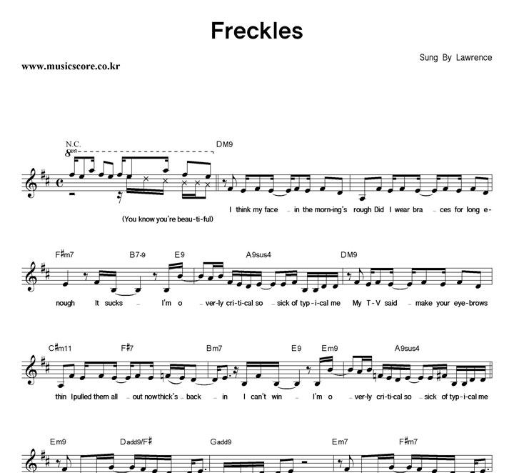 Lawrence Freckles Ǻ
