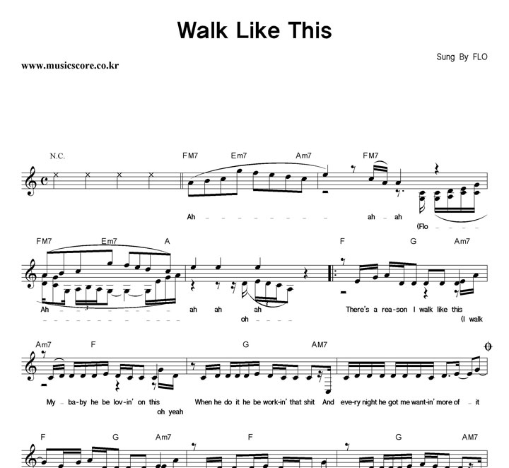 FLO Walk Like This Ǻ