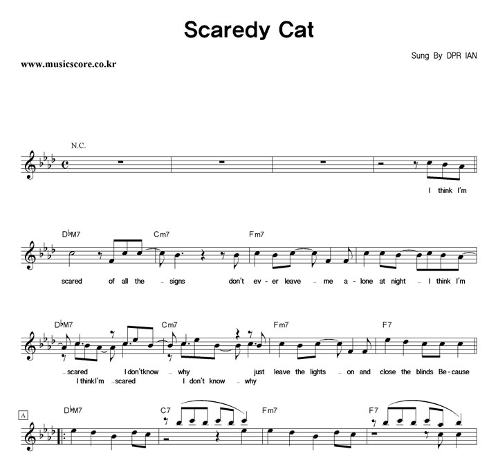 DPR IAN Scaredy Cat Ǻ