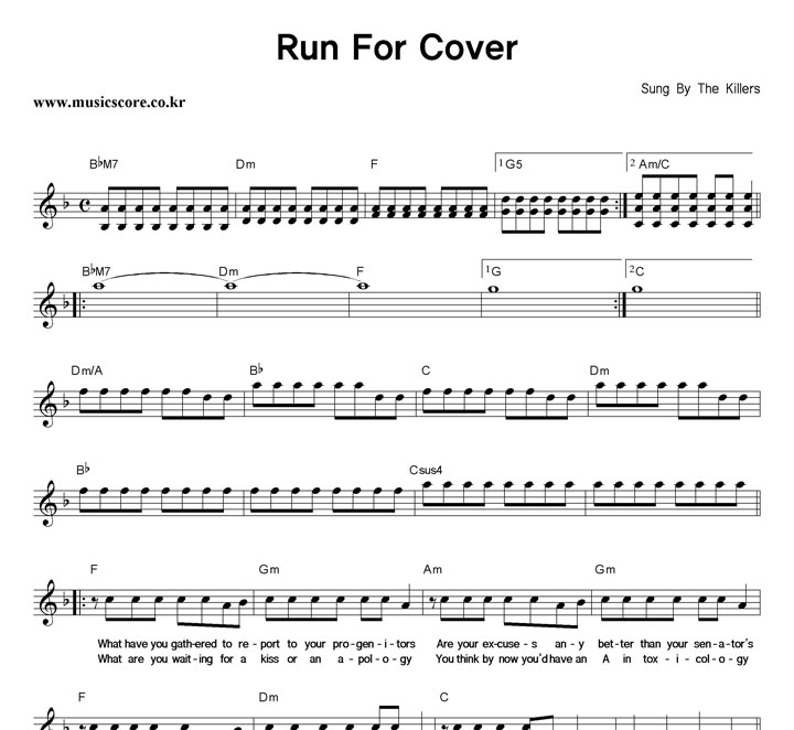 The Killers Run For Cover Ǻ