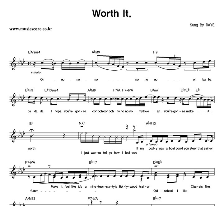 RAYE Worth It. �Ǻ�