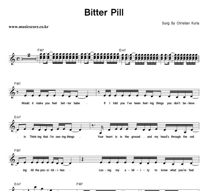 Christian Kuria Bitter Pill Ǻ