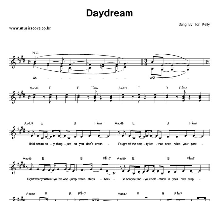 Tori Kelly Daydream Ǻ
