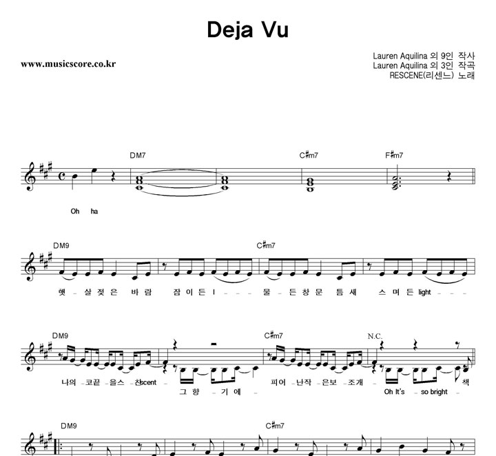 RESCENE() Deja Vu Ǻ