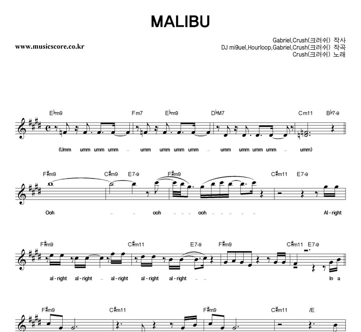 ũ MALIBU Ǻ
