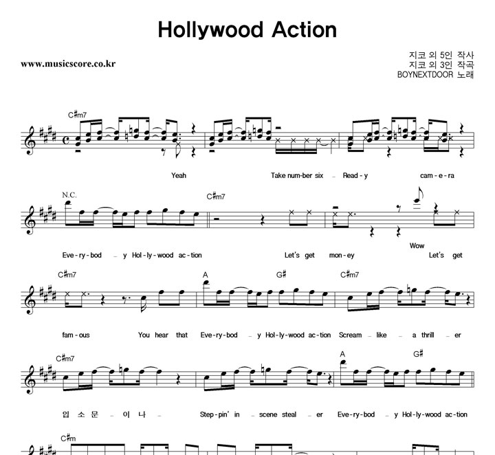 BOYNEXTDOOR Hollywood Action Ǻ