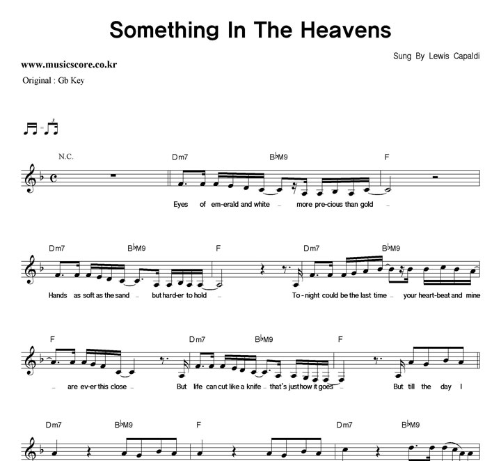 Lewis Capaldi Something In The Heavens  FŰ Ǻ