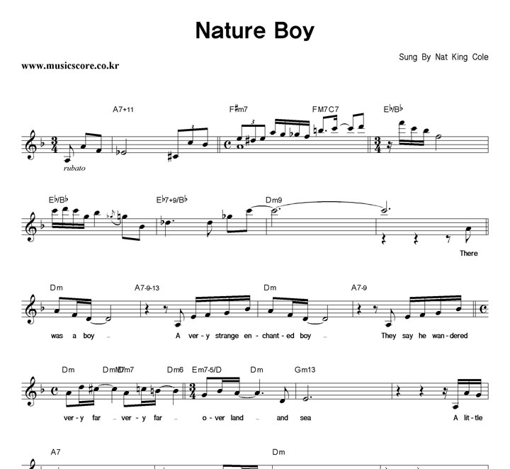 NatKing Cole Nature Boy Ǻ