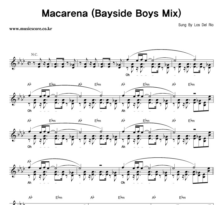 Los Del Rio Macarena (Bayside Boys Mix) Ǻ