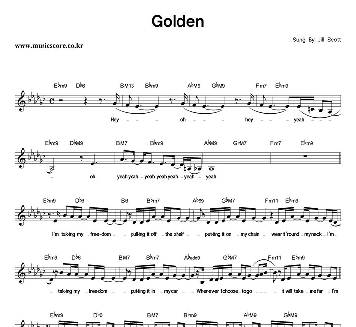 Jill Scott Golden Ǻ