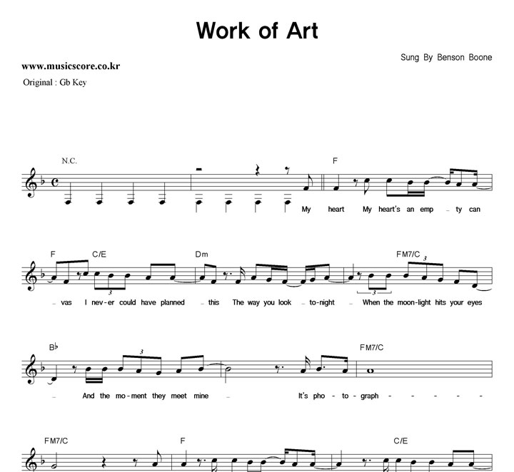 Benson Boone Work Of Art  FŰ Ǻ