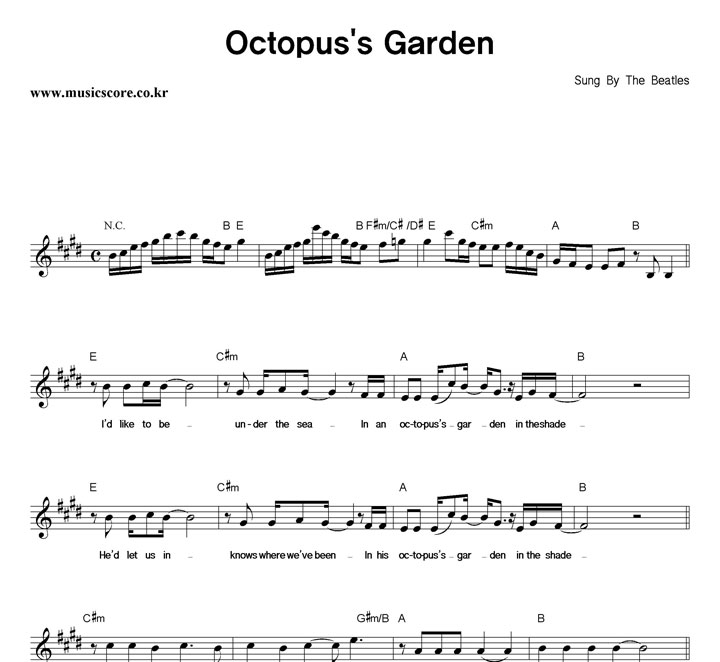 The Beatles Octopus's Garden �Ǻ�