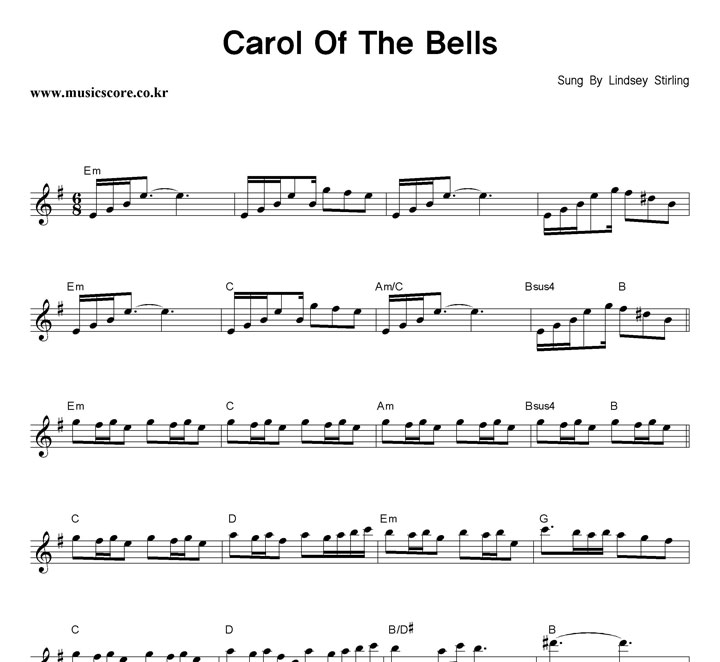 Lindsey Stirling Carol Of The Bells �Ǻ�