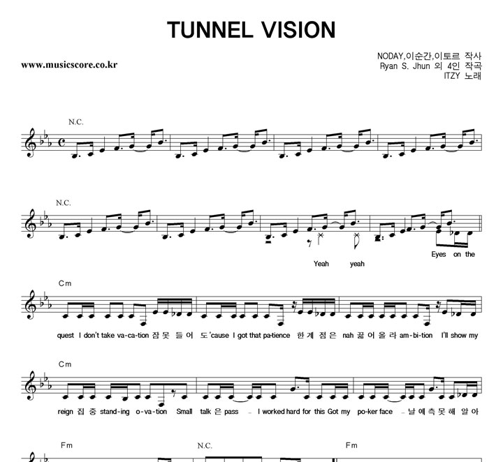ITZY TUNNEL VISION Ǻ