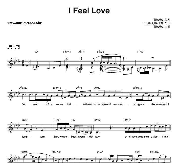 THAMA I Feel Love �Ǻ�