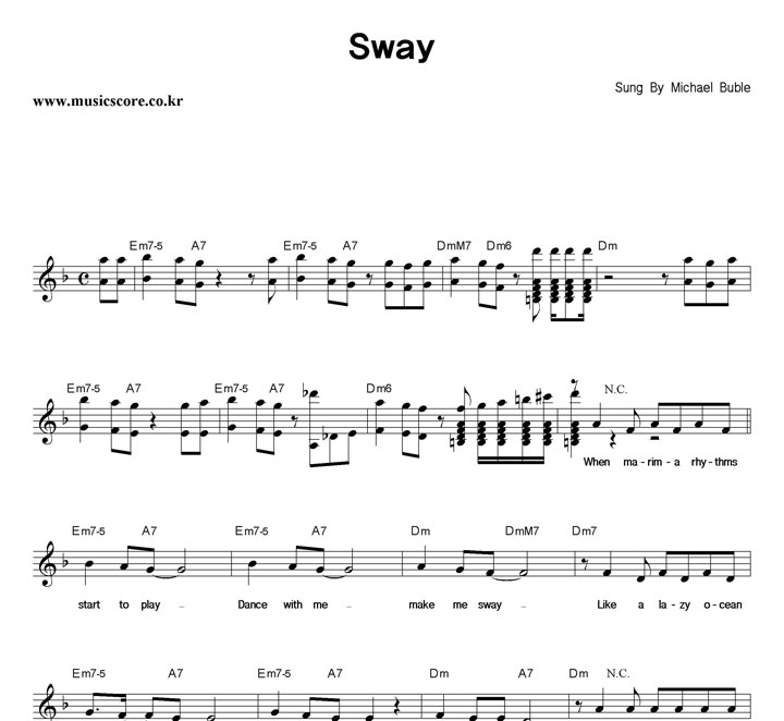 Michael Buble Sway �Ǻ�